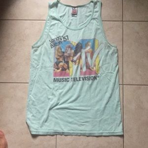 Vintage retro tank top size M